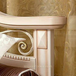 Кровать (1200х2000)  Joconda крем без ножной спинки, вариант №1