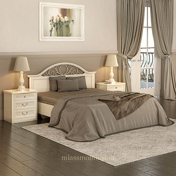 Кровать без ножной спинки  с КЭ